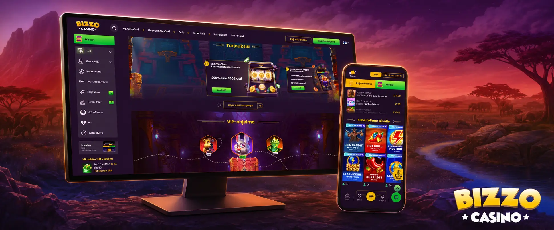Bizzo Casinon viikoittaiset kampanjat