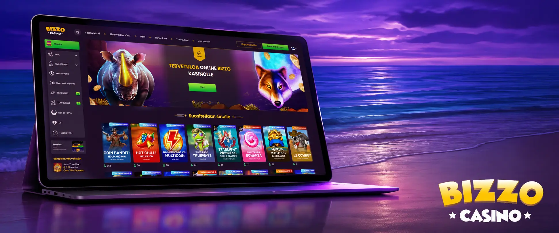 Bizzo Casinon tuen ratkaisemat ongelmat